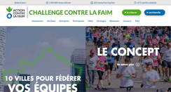 Desktop Screenshot of challengecontrelafaim.org